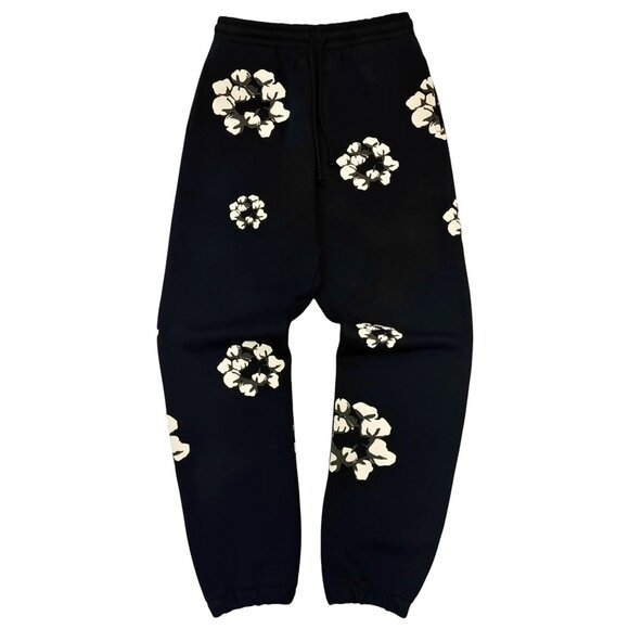 Denim Tears x CPFM Cactus Tears Wreath Sweatpants Black - Picture 1 of 3
